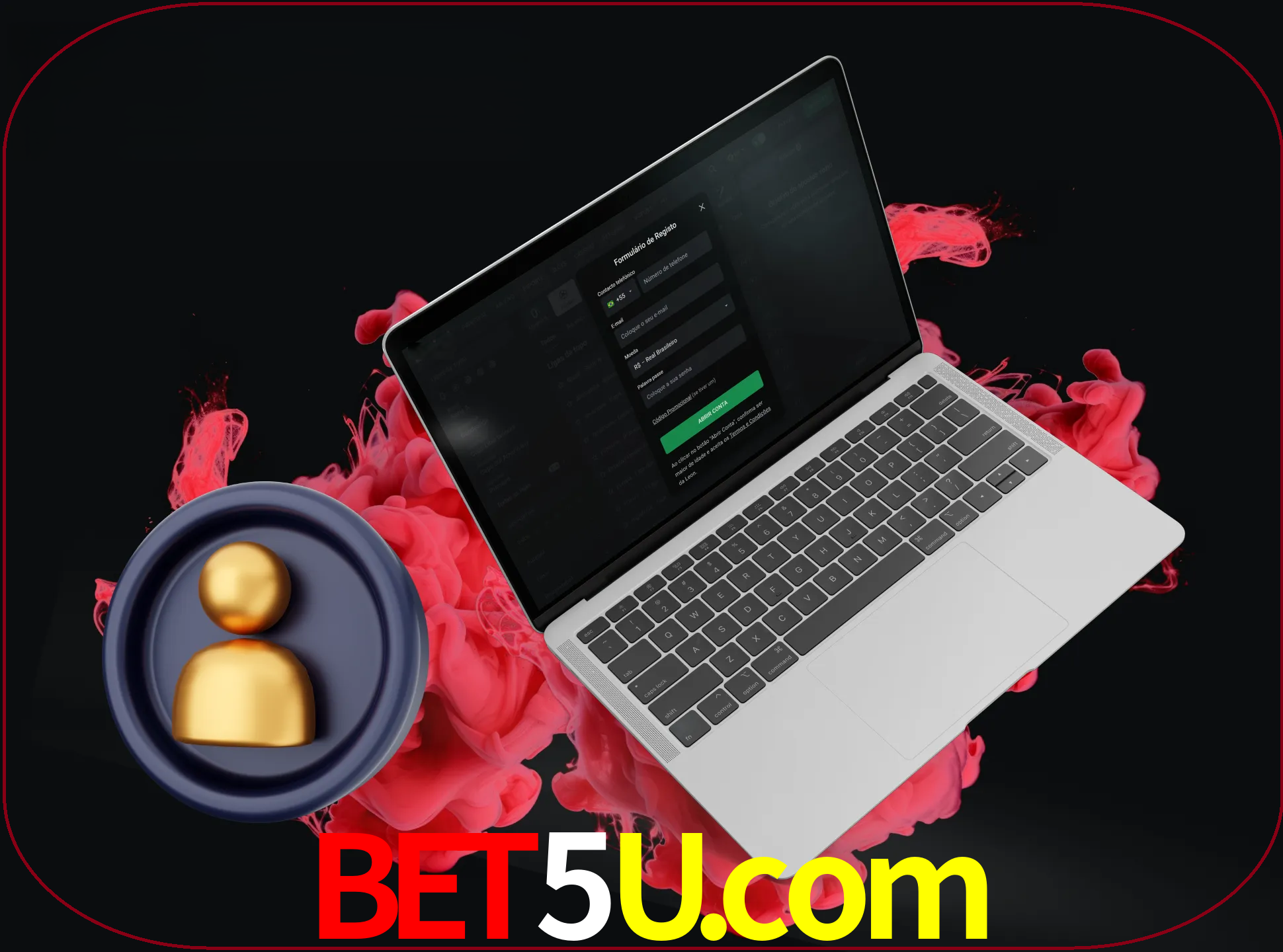 No cabeçalho do site bet5u, clique no botão que o levará a um formulário especial onde terá de introduzir as suas informações actuais.