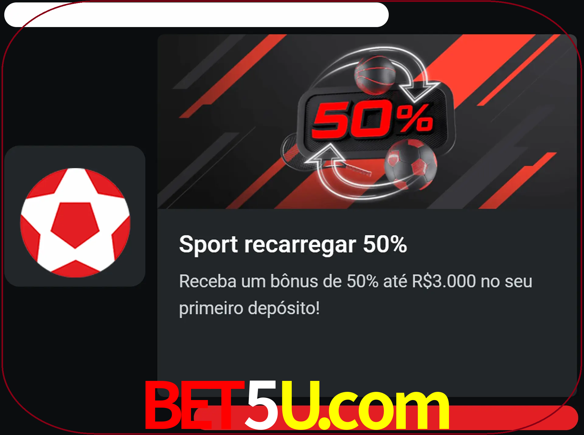 Obtenha mais ganhos em apostas com este bônus.