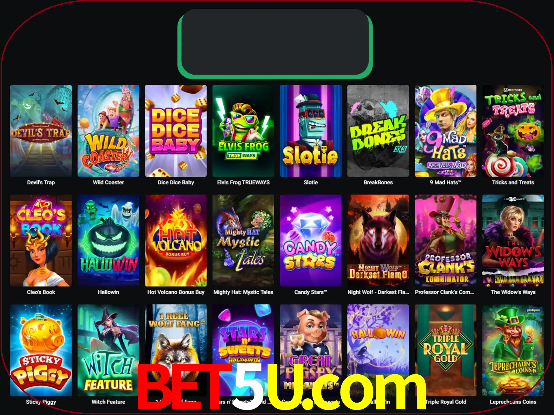 Procure por seus amados jogos de slot.