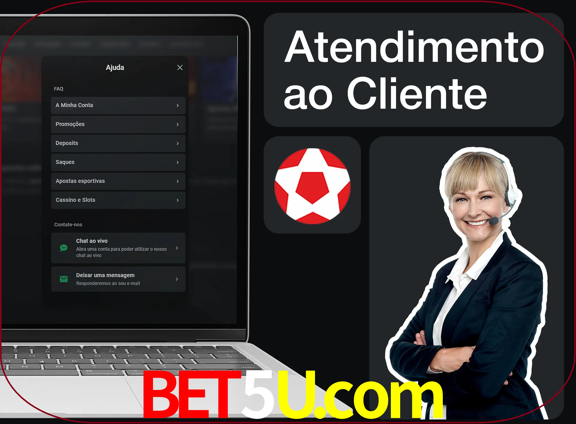 Você pode pedir nosso apoio para ajudar.